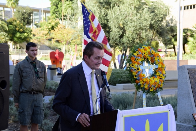 Ukrainian Genocide Memorial Service in 2016