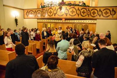 Eve of the Nativity of Christ. Nativity Eve Holy Supper. 2017