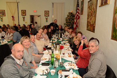 Eve of the Nativity of Christ. Nativity Eve Holy Supper. 2017