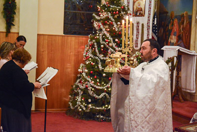 EVE OF THE THEOPHANY. Grand Compline with the Great Blessing of Water