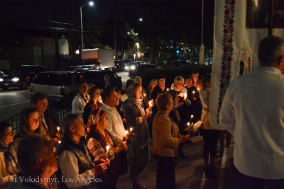 Easter Matins. Paschal Procession followed by Paschal Matins and Blessing of Baskets