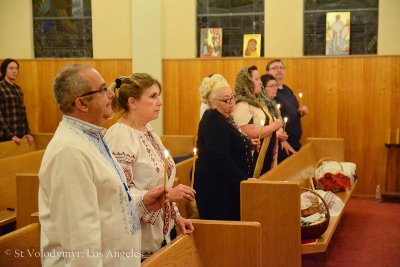 Easter Matins. Paschal Procession followed by Paschal Matins and Blessing of Baskets