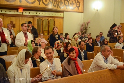 Easter Matins. Paschal Procession followed by Paschal Matins and Blessing of Baskets