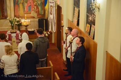 Easter Matins. Paschal Procession followed by Paschal Matins and Blessing of Baskets