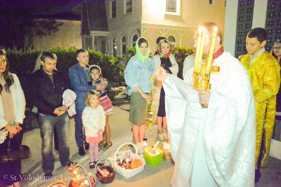 Easter Matins. Paschal Procession followed by Paschal Matins and Blessing of Baskets