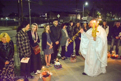 Easter Matins. Paschal Procession followed by Paschal Matins and Blessing of Baskets