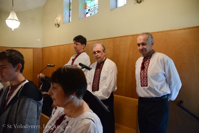 Divine Liturgy and Blessing of Baskets. Parish Easter Breakfast