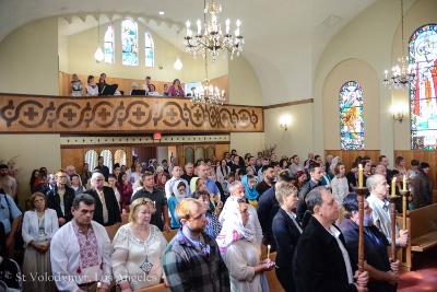 Divine Liturgy and Blessing of Baskets. Parish Easter Breakfast