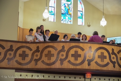 Divine Liturgy and Blessing of Baskets. Parish Easter Breakfast