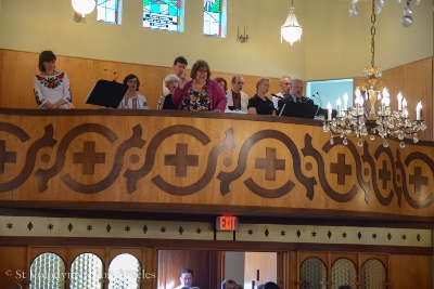 Divine Liturgy and Blessing of Baskets. Parish Easter Breakfast