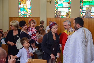 Утреня Пасхи і освячення великодних кошиків. Парафіяльний святковий сніданок