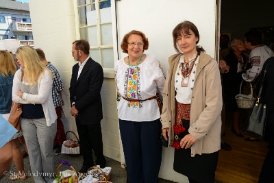 Divine Liturgy and Blessing of Baskets. Parish Easter Breakfast