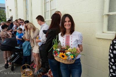 Divine Liturgy and Blessing of Baskets. Parish Easter Breakfast