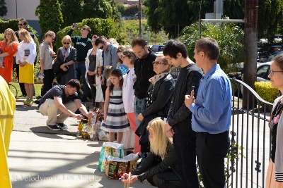 Divine Liturgy and Blessing of Baskets. Parish Easter Breakfast