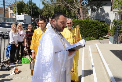 Утреня Пасхи і освячення великодних кошиків. Парафіяльний святковий сніданок