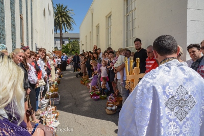 Divine Liturgy and Blessing of Baskets. Parish Easter Breakfast