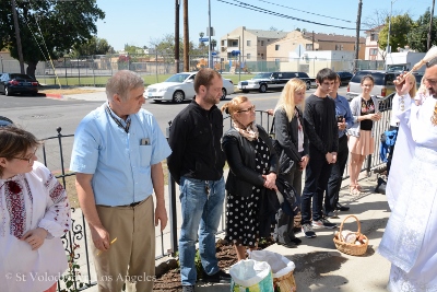 Divine Liturgy and Blessing of Baskets. Parish Easter Breakfast