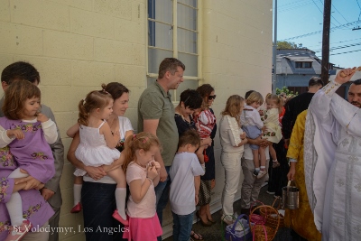 Divine Liturgy and Blessing of Baskets. Parish Easter Breakfast