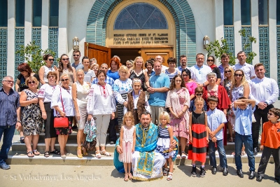 Храмове свято Цекрви Святого Володимира в Лос Анжелесі