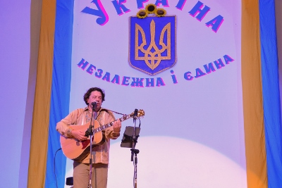 Celebrating the 26th anniversary of Ukrainian Independence.  Festive concert and dinner in Ukrainian Cultural Center.