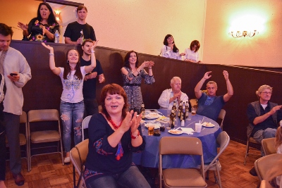 Celebrating the 26th anniversary of Ukrainian Independence.  Festive concert and dinner in Ukrainian Cultural Center.