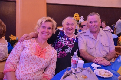 Celebrating the 26th anniversary of Ukrainian Independence.  Festive concert and dinner in Ukrainian Cultural Center.