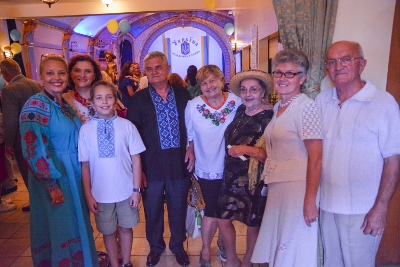 Celebrating the 26th anniversary of Ukrainian Independence.  Festive concert and dinner in Ukrainian Cultural Center.