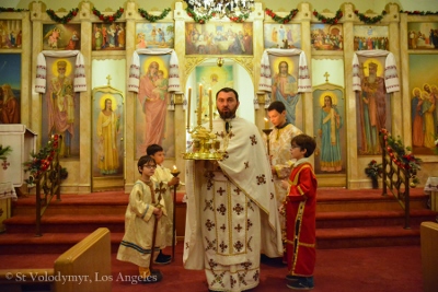 Eve of the Nativity of Christ. Nativity Eve Holy Supper. 2018