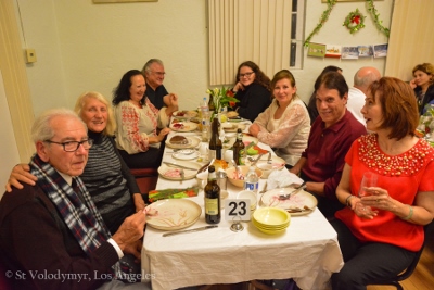 Eve of the Nativity of Christ. Nativity Eve Holy Supper. 2018