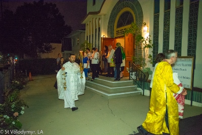 Easter Matins. Paschal Procession followed by Paschal Matins and Blessing of Baskets