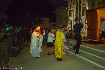 Easter Matins. Paschal Procession followed by Paschal Matins and Blessing of Baskets