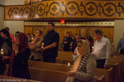 Easter Matins. Paschal Procession followed by Paschal Matins and Blessing of Baskets