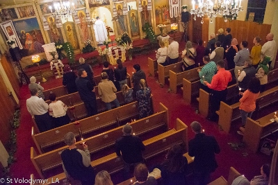 Easter Matins. Paschal Procession followed by Paschal Matins and Blessing of Baskets