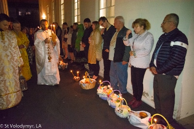 Easter Matins. Paschal Procession followed by Paschal Matins and Blessing of Baskets