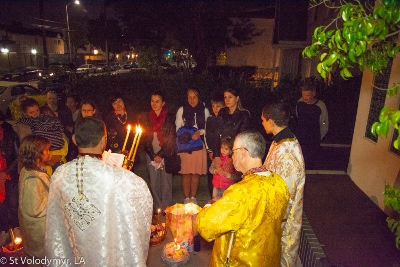 Easter Matins. Paschal Procession followed by Paschal Matins and Blessing of Baskets