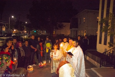 Easter Matins. Paschal Procession followed by Paschal Matins and Blessing of Baskets