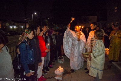 Easter Matins. Paschal Procession followed by Paschal Matins and Blessing of Baskets