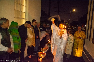 Easter Matins. Paschal Procession followed by Paschal Matins and Blessing of Baskets