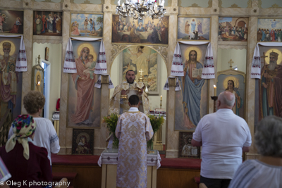 Храмове свято Цекрви Святого Володимира в Лос Анжелесі