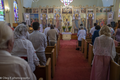 Храмове свято Цекрви Святого Володимира в Лос Анжелесі