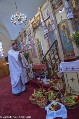 Feast of the Transfiguration of the Lord. Apple Savior.