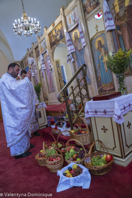 Feast of the Transfiguration of the Lord. Apple Savior.