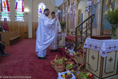 Feast of the Transfiguration of the Lord. Apple Savior.