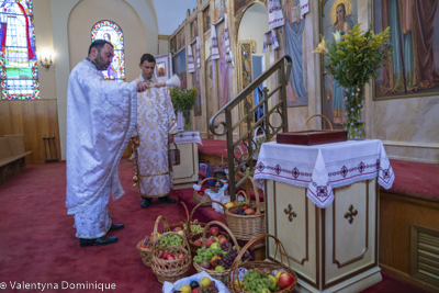 Feast of the Transfiguration of the Lord. Apple Savior.