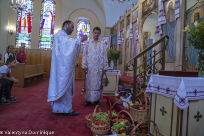 Feast of the Transfiguration of the Lord. Apple Savior.