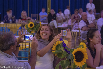 Celebrating the 27th anniversary of Ukrainian Independence.  Festive concert and dinner in Ukrainian Cultural Center.