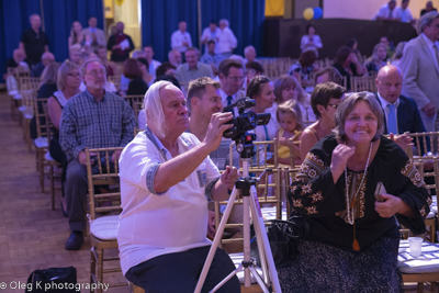 Celebrating the 27th anniversary of Ukrainian Independence.  Festive concert and dinner in Ukrainian Cultural Center.