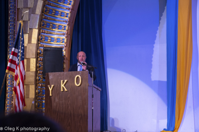 Celebrating the 27th anniversary of Ukrainian Independence.  Festive concert and dinner in Ukrainian Cultural Center.