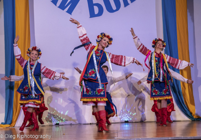 Celebrating the 27th anniversary of Ukrainian Independence.  Festive concert and dinner in Ukrainian Cultural Center.