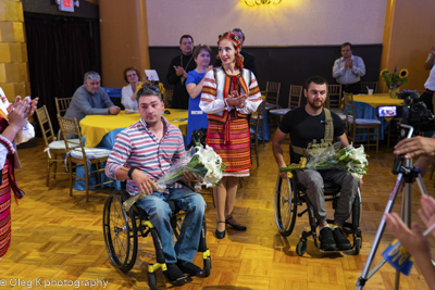 Celebrating the 27th anniversary of Ukrainian Independence.  Festive concert and dinner in Ukrainian Cultural Center.